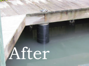 After Wrapped Pile Web